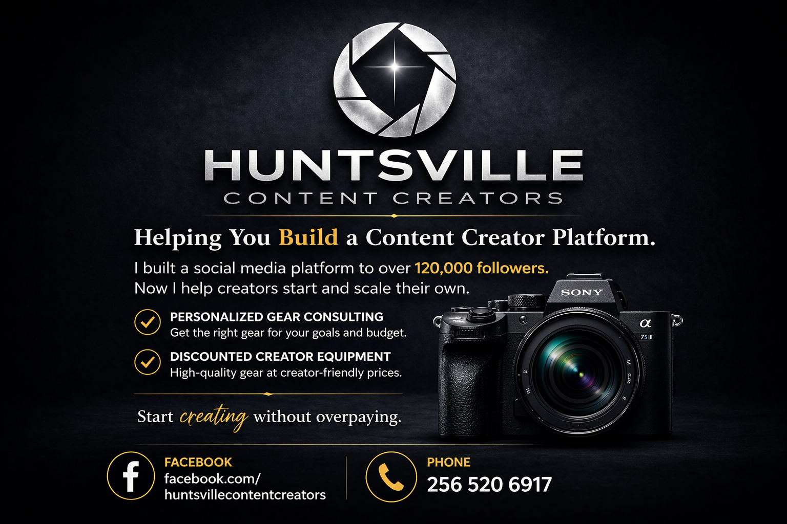 Huntsville Content Creators Mission