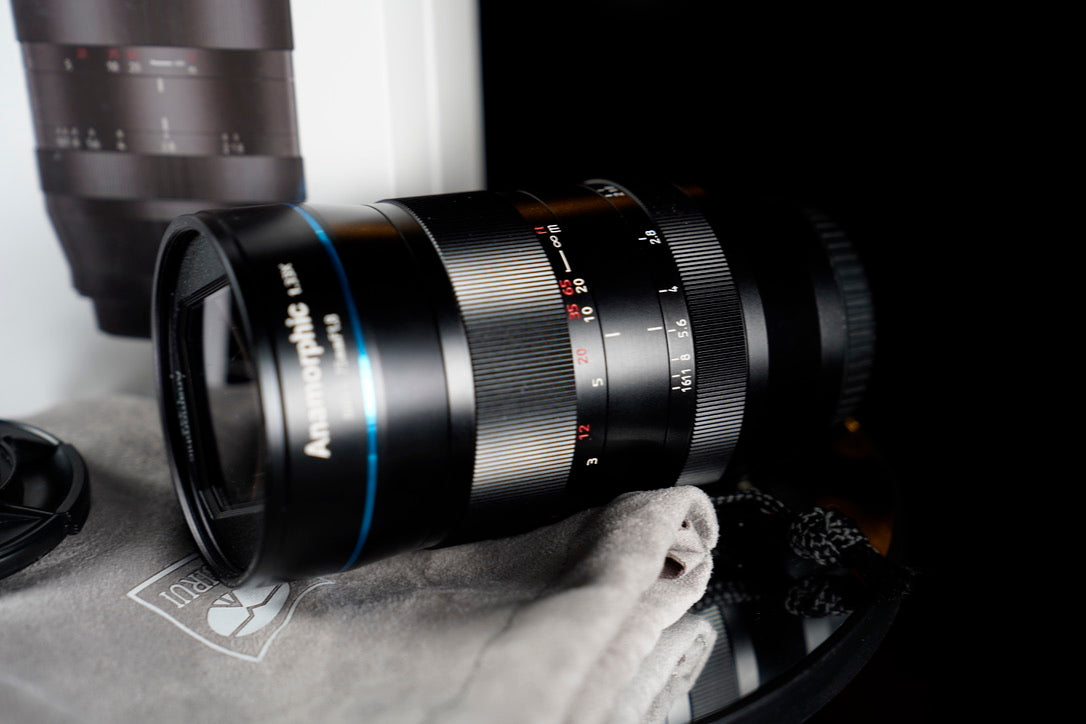 Sirui 75mm F1.8 Anamorphic Lens – Sony E-Mount | Mint Condition | Complete in Box
