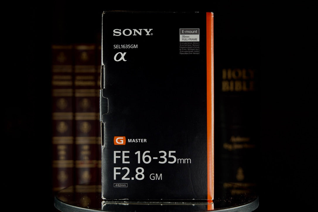 Sony FE 16-35mm F2.8 GM Lens — NEAR MINT •  WITH ORIGINAL ACCESSORIES