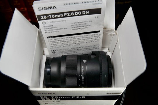 Sigma 28-70mm F2.8 DG DN Contemporary - Sony E Mount | MINT Like New | Complete In Box
