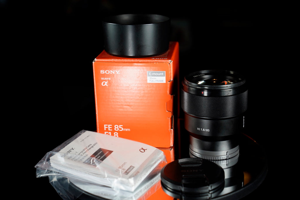 Sony FE 85mm F1.8 – Full Frame Portrait Lens | Excellent Brand New Condition With Box