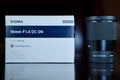 Sigma 16mm f/1.4 DC DN Lens