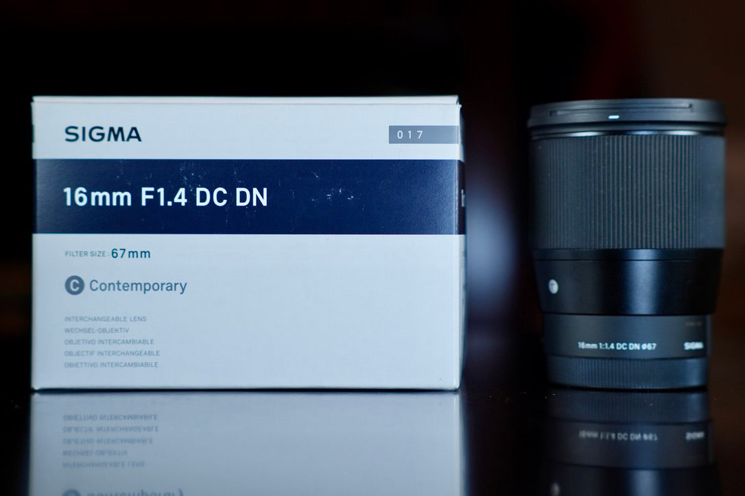 Sigma 16mm f/1.4 DC DN Lens