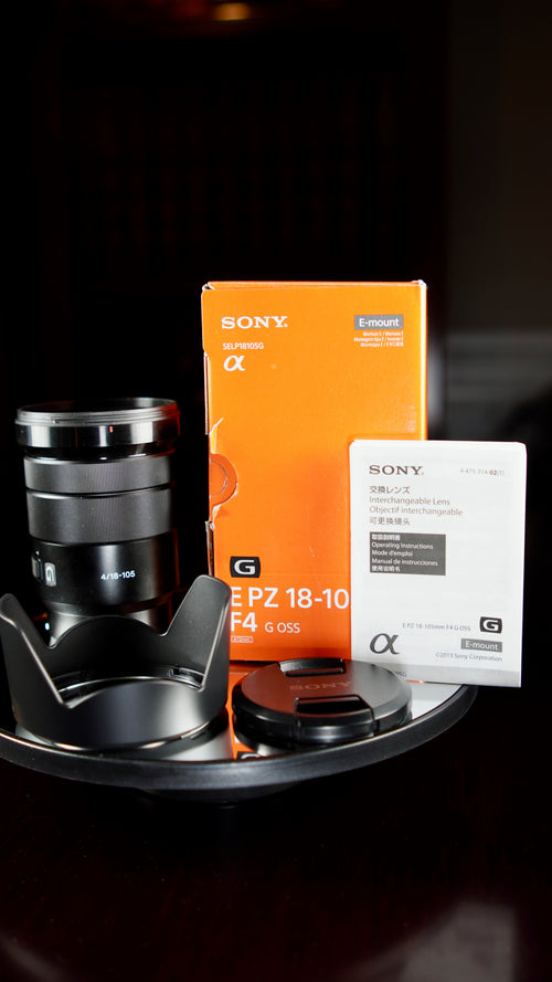 Sony 18-105mm F4 G OSS PZ Lens For Mirrorless Cameras - *NEW UNUSED W/BOX*