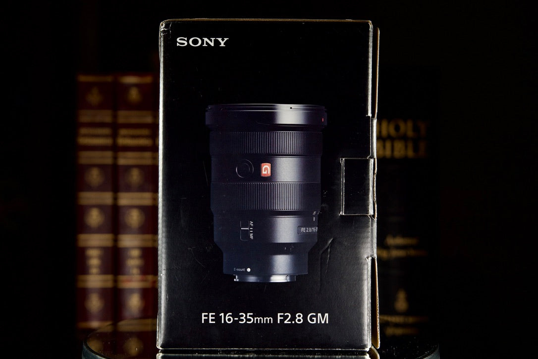Sony FE 16-35mm F2.8 GM Lens — NEAR MINT •  WITH ORIGINAL ACCESSORIES