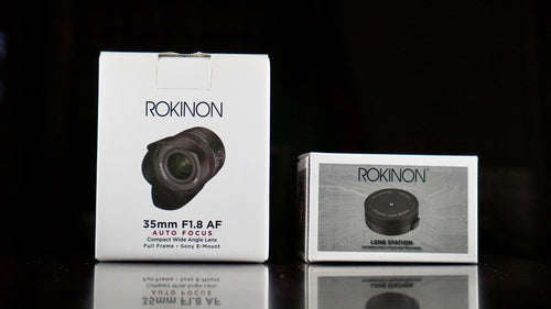 Rokinon 35mm F1.8 and 14mm F2.8 + Update Station For Full Frame Sony Cameras
