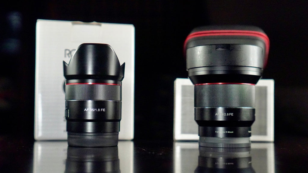 Rokinon 35mm F1.8 and 14mm F2.8 + Update Station For Full Frame Sony Cameras