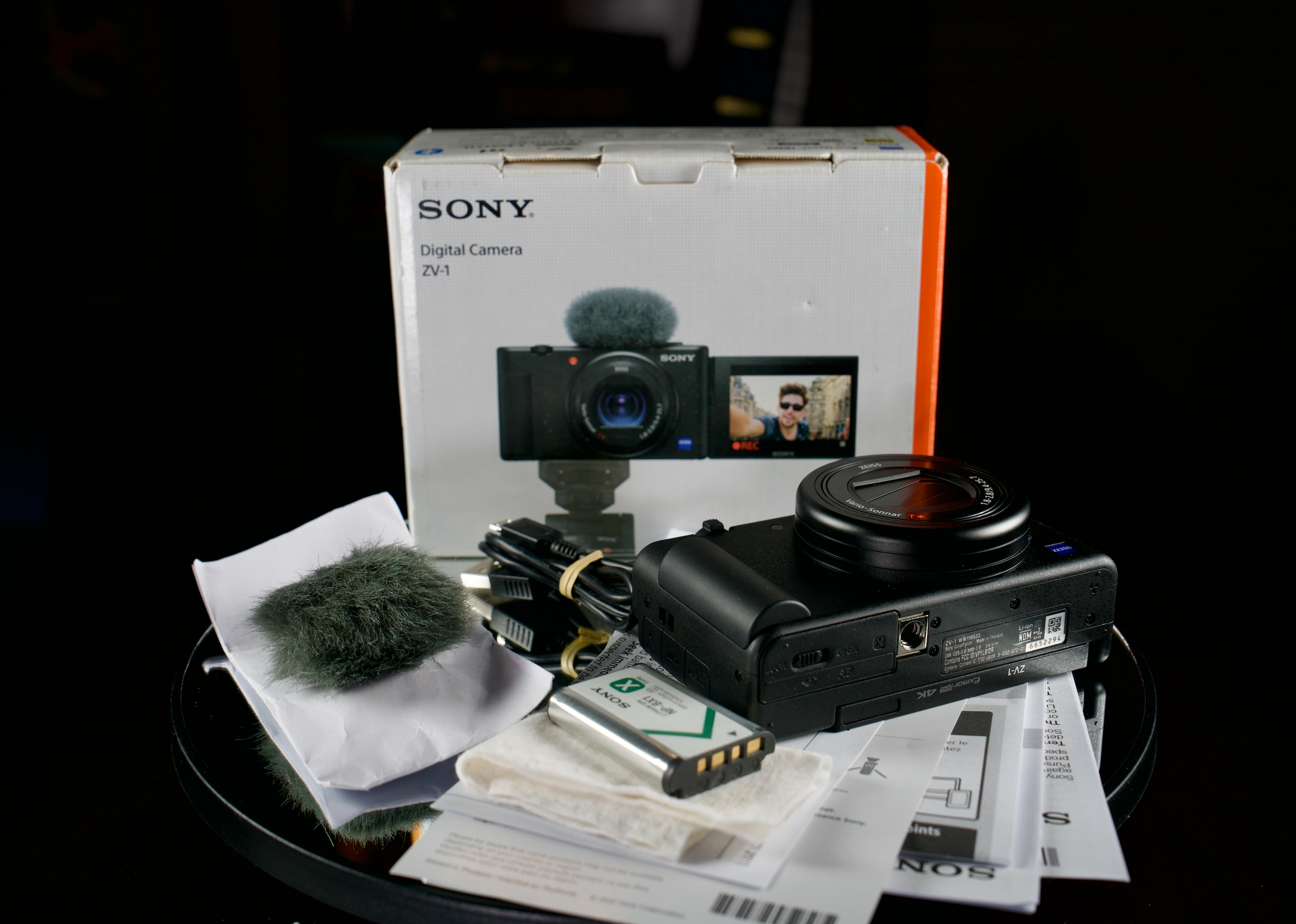 Sony ZV-1 – Brand New in Box | Complete with All Original Accessories